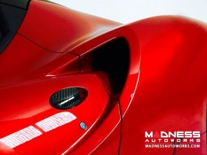 Alfa Romeo 4C Carbon Fiber Exterior Door Handle Trim Set